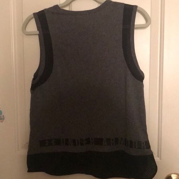 Under Armour loose workout top grey and black m - Picture 5 of 5